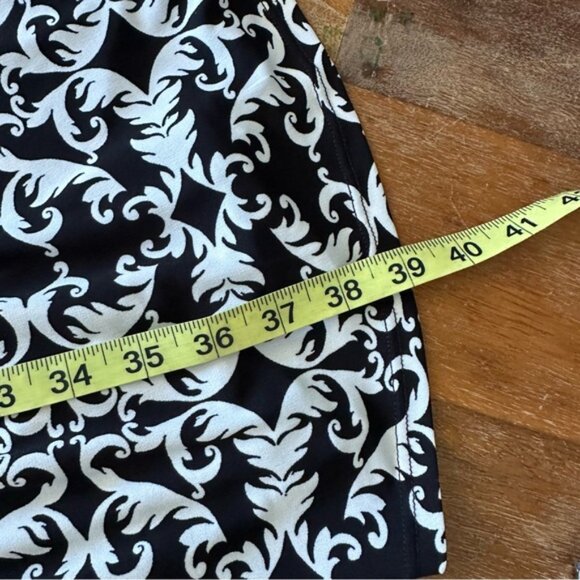 WHBM twist front stretch knit dress long sleeve ladies‎ size 12 - Picture 6 of 7